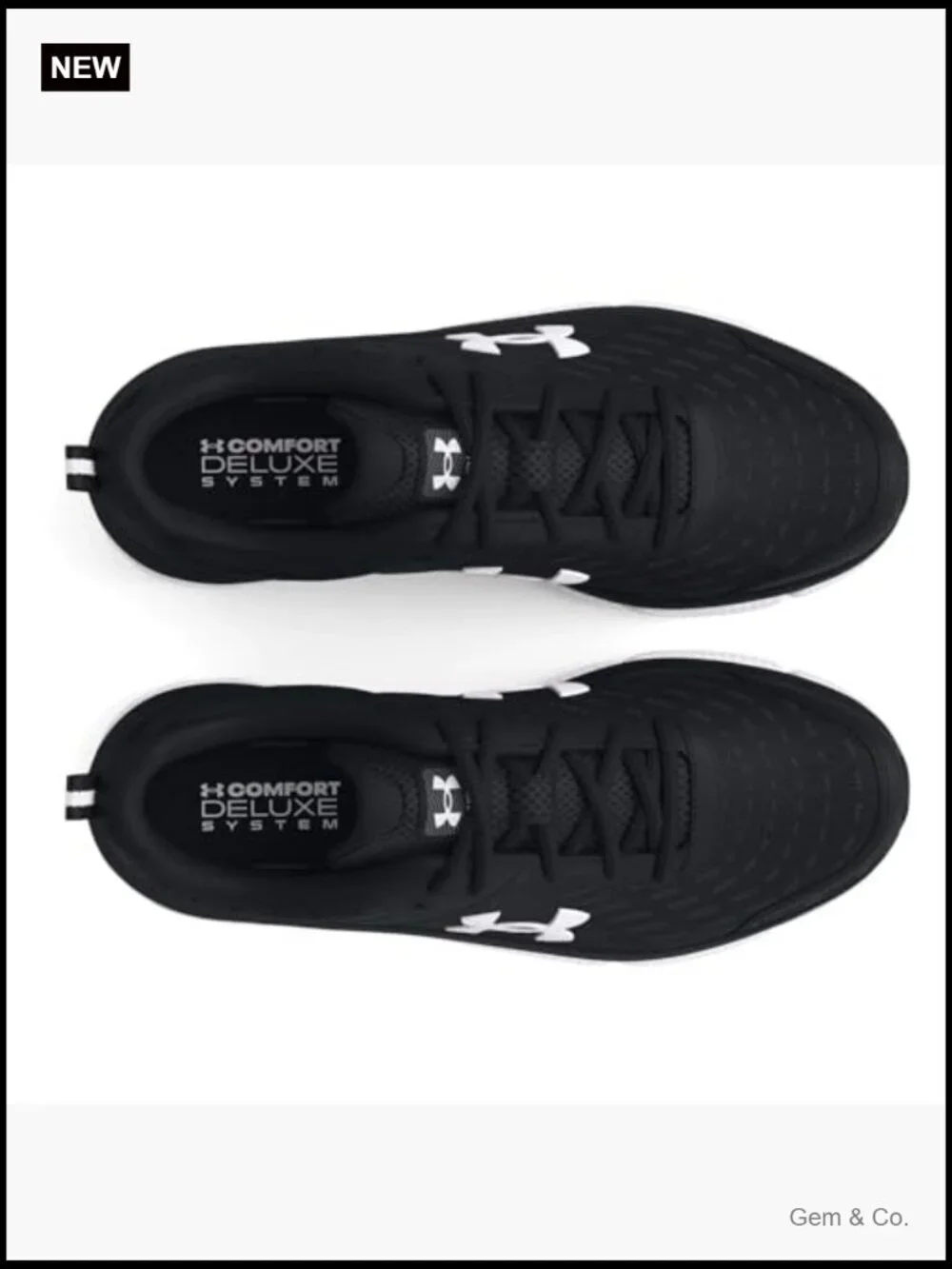 Running Shoes with Charged Cushioning, Lightweight Mesh, Rubber Outsole